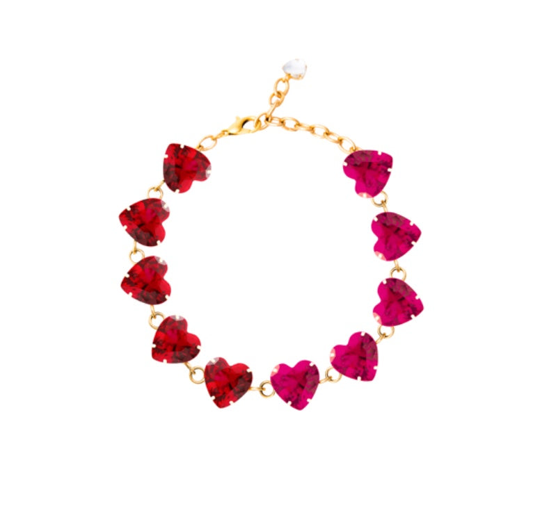 RARO CHOKER DUO RUBI/PINK