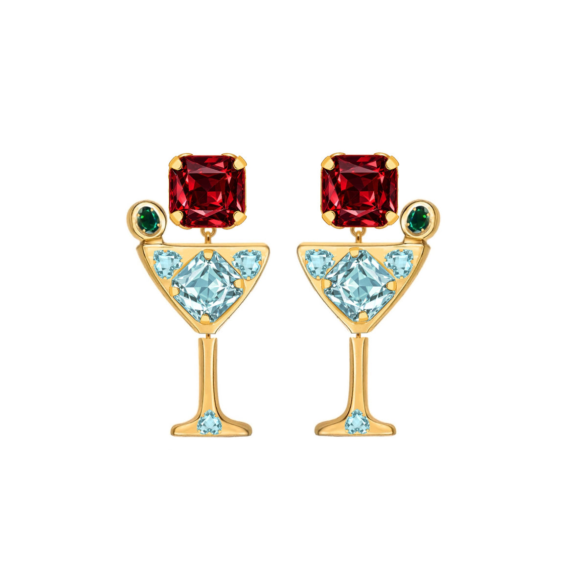 Brinco Drink Rosa Fizz