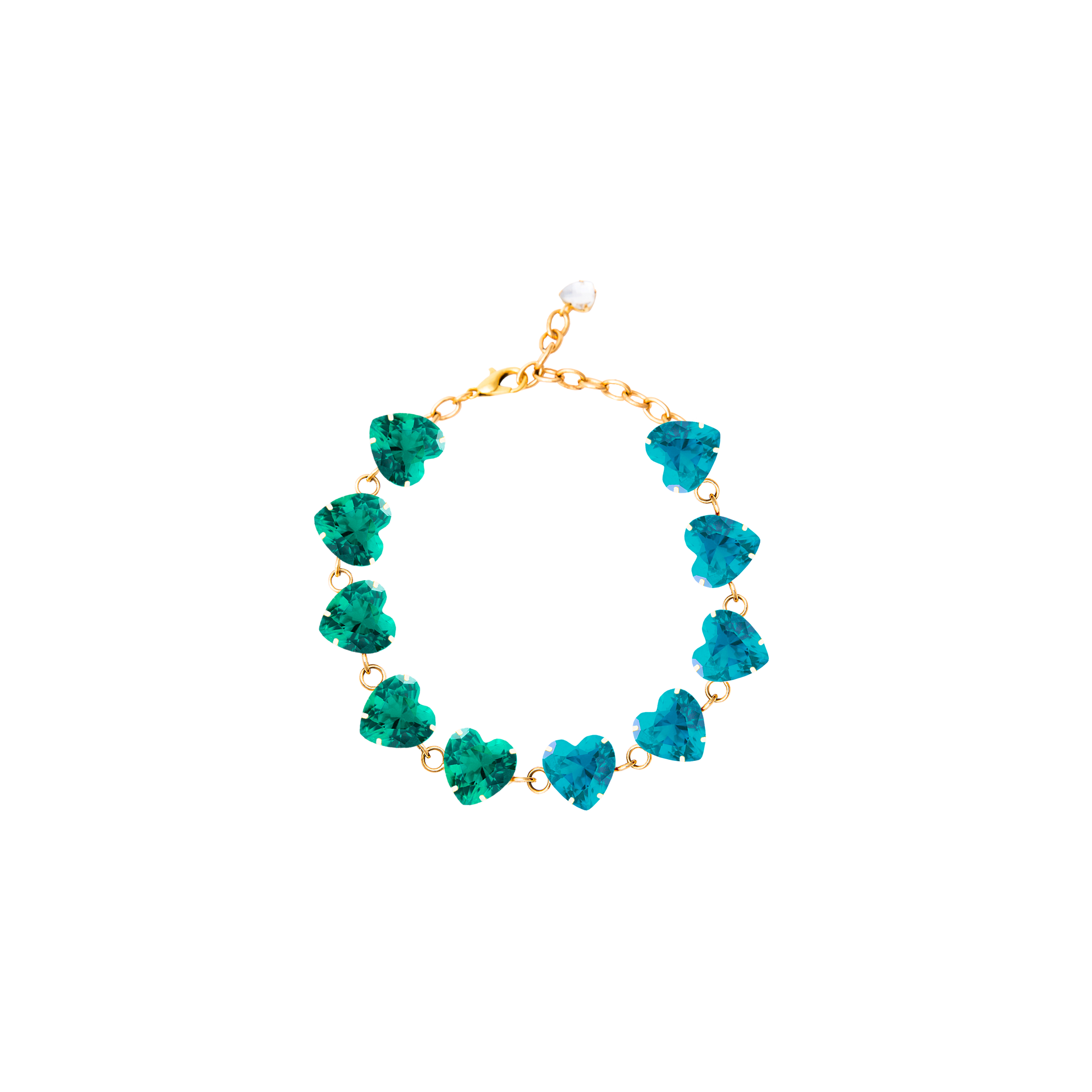 RARO CHOKER DUO GREEN/TURQUOISE